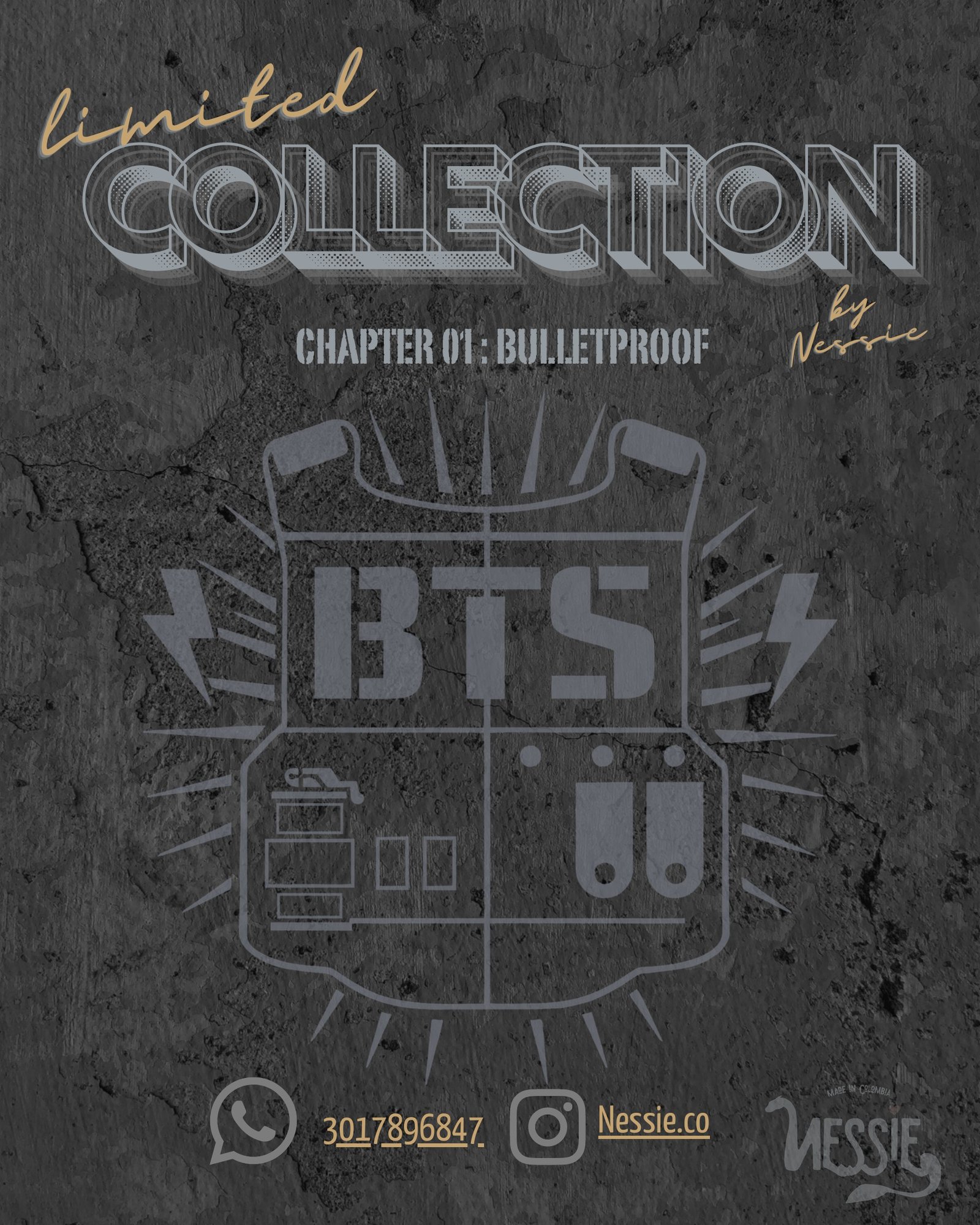 Portada Bulletproof de NESSIE